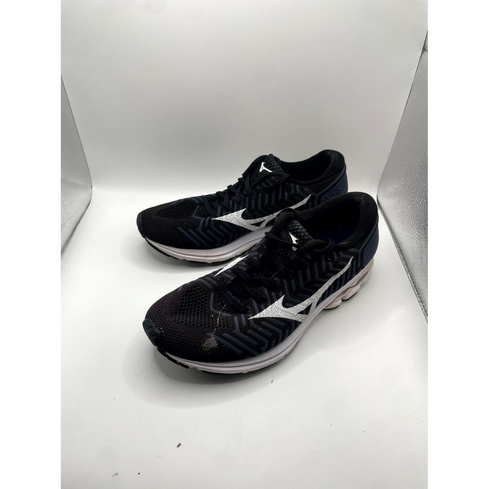 Mizuno Waveknit R2 411003-90RE Womens 8 Sneaker Black Athletic Running Shoes